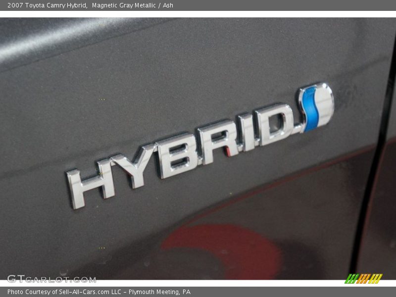Magnetic Gray Metallic / Ash 2007 Toyota Camry Hybrid