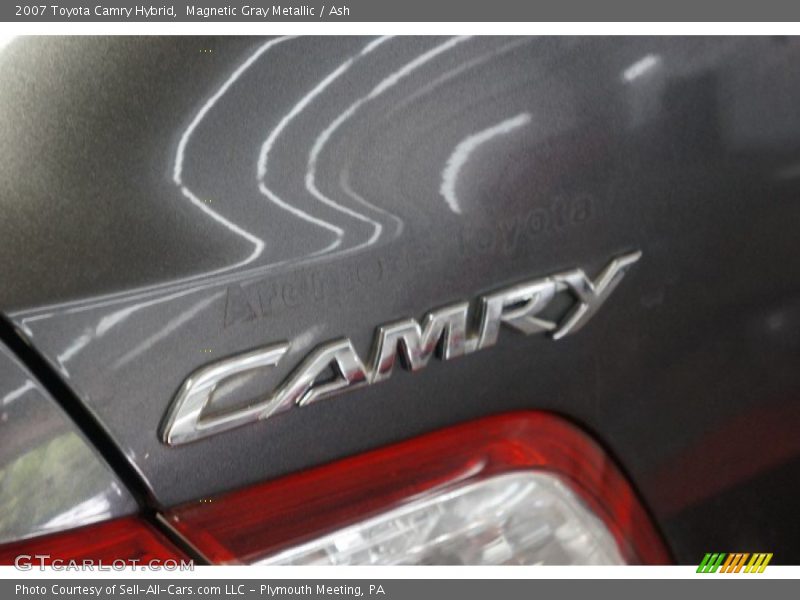 Magnetic Gray Metallic / Ash 2007 Toyota Camry Hybrid