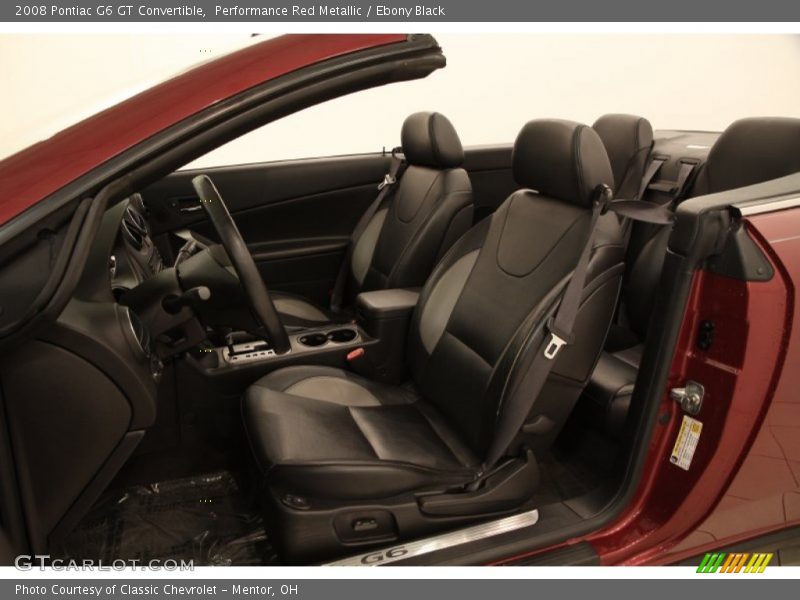 Performance Red Metallic / Ebony Black 2008 Pontiac G6 GT Convertible