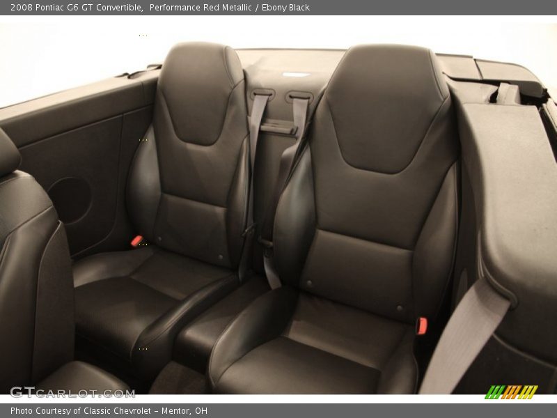 Performance Red Metallic / Ebony Black 2008 Pontiac G6 GT Convertible