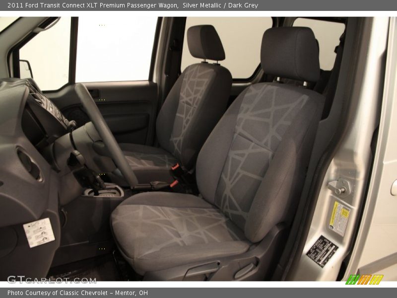 Silver Metallic / Dark Grey 2011 Ford Transit Connect XLT Premium Passenger Wagon