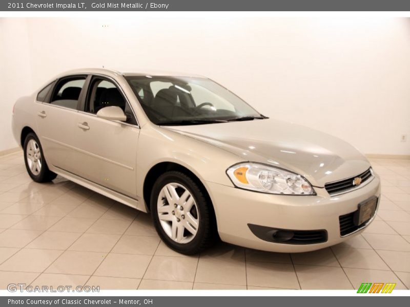 Gold Mist Metallic / Ebony 2011 Chevrolet Impala LT