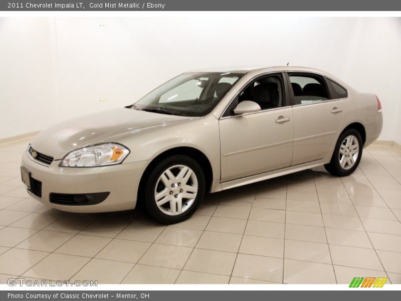 Gold Mist Metallic / Ebony 2011 Chevrolet Impala LT