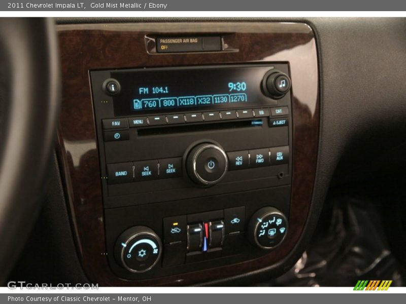 Gold Mist Metallic / Ebony 2011 Chevrolet Impala LT