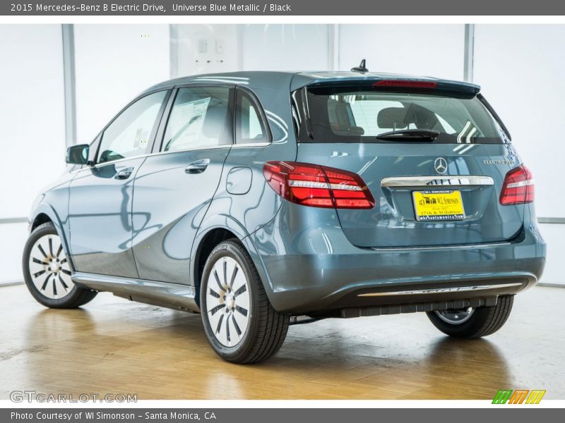 Universe Blue Metallic / Black 2015 Mercedes-Benz B Electric Drive