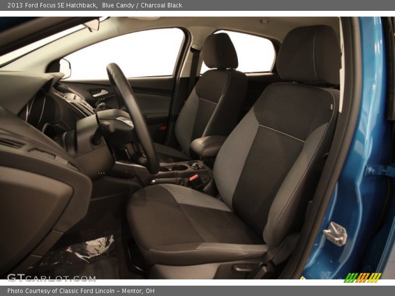 Blue Candy / Charcoal Black 2013 Ford Focus SE Hatchback