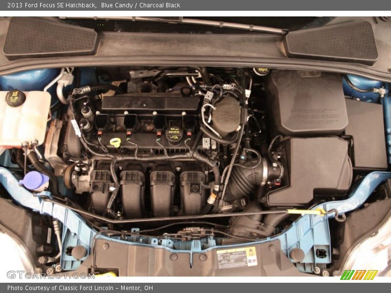 Blue Candy / Charcoal Black 2013 Ford Focus SE Hatchback