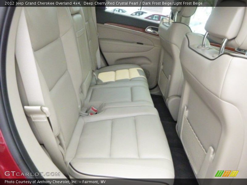 Deep Cherry Red Crystal Pearl / Dark Frost Beige/Light Frost Beige 2012 Jeep Grand Cherokee Overland 4x4