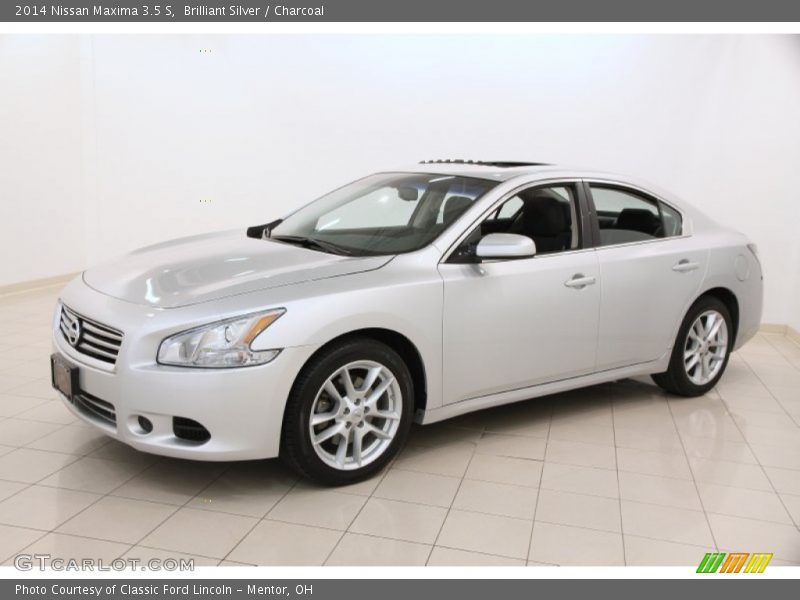 Brilliant Silver / Charcoal 2014 Nissan Maxima 3.5 S