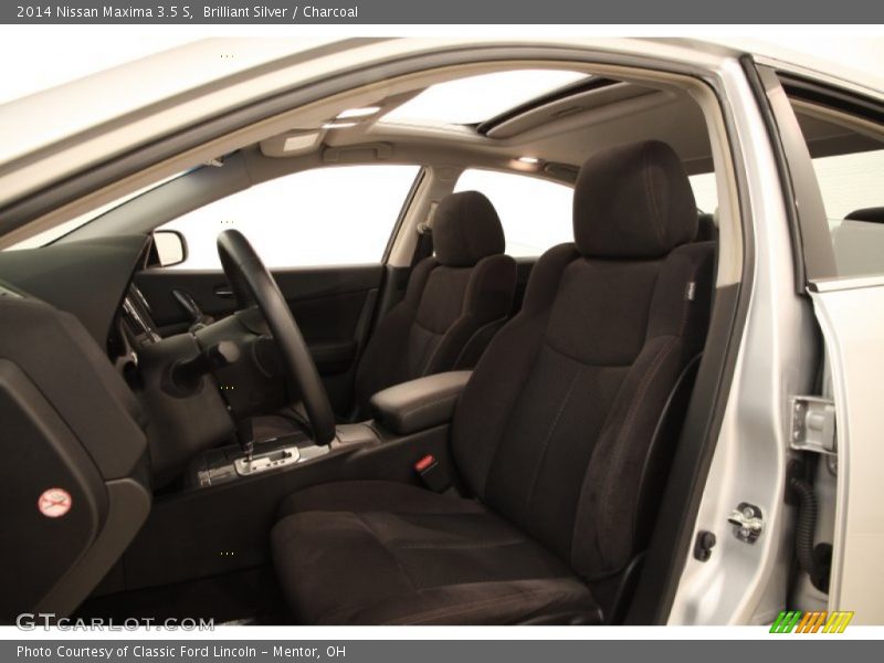 Brilliant Silver / Charcoal 2014 Nissan Maxima 3.5 S