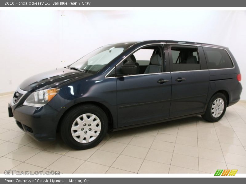 Bali Blue Pearl / Gray 2010 Honda Odyssey LX