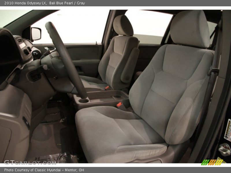 Bali Blue Pearl / Gray 2010 Honda Odyssey LX