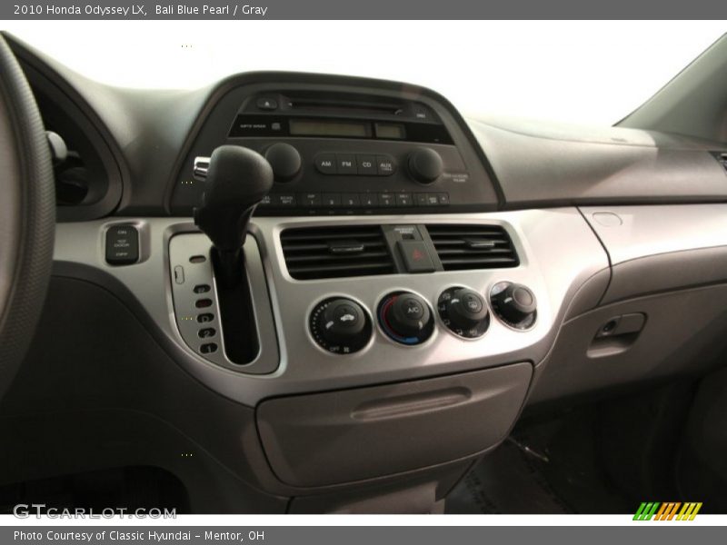 Bali Blue Pearl / Gray 2010 Honda Odyssey LX