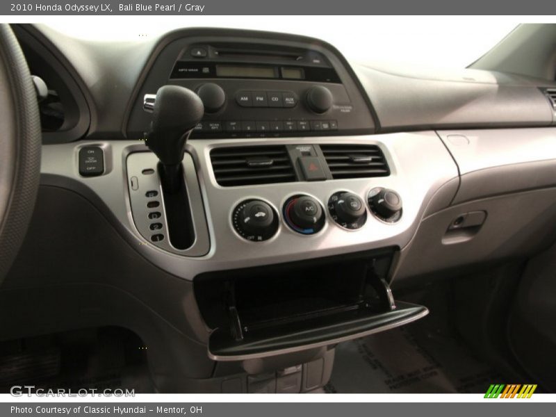 Bali Blue Pearl / Gray 2010 Honda Odyssey LX