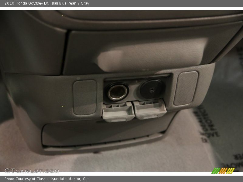 Bali Blue Pearl / Gray 2010 Honda Odyssey LX