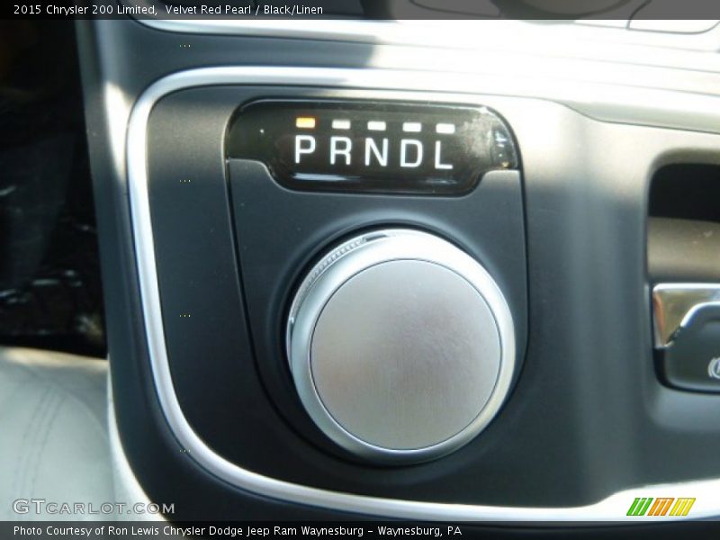 Velvet Red Pearl / Black/Linen 2015 Chrysler 200 Limited