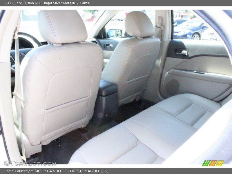Ingot Silver Metallic / Camel 2012 Ford Fusion SEL