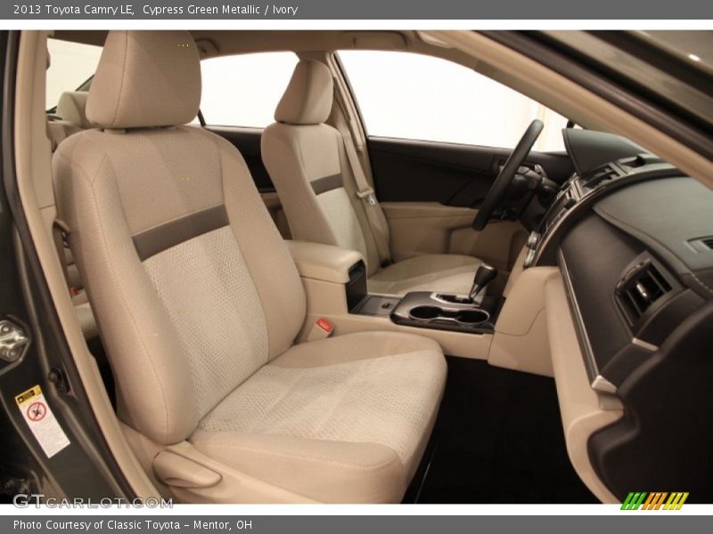 Cypress Green Metallic / Ivory 2013 Toyota Camry LE