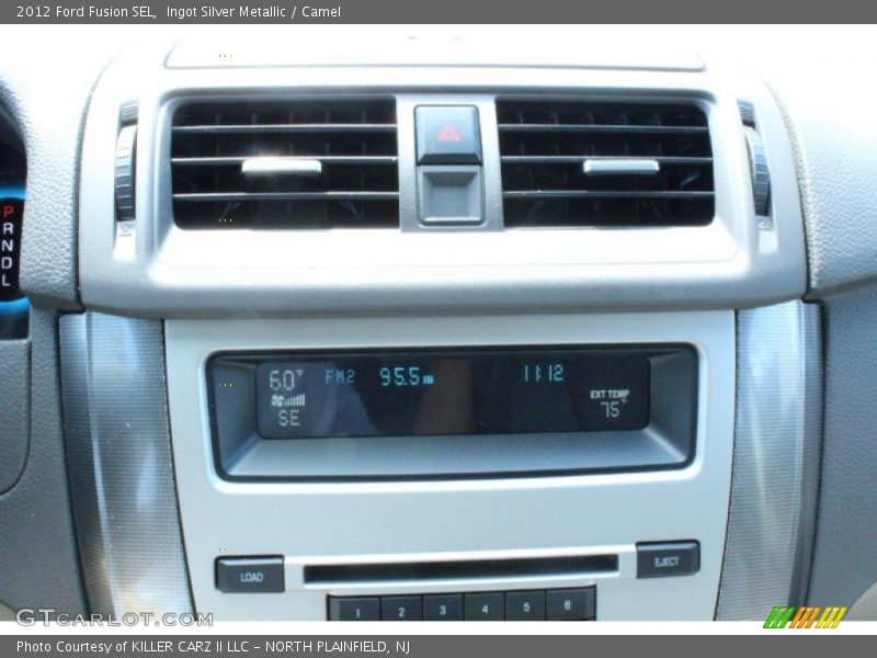 Ingot Silver Metallic / Camel 2012 Ford Fusion SEL