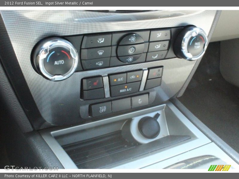 Ingot Silver Metallic / Camel 2012 Ford Fusion SEL