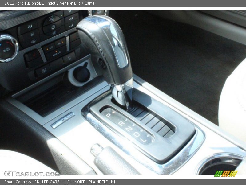 Ingot Silver Metallic / Camel 2012 Ford Fusion SEL