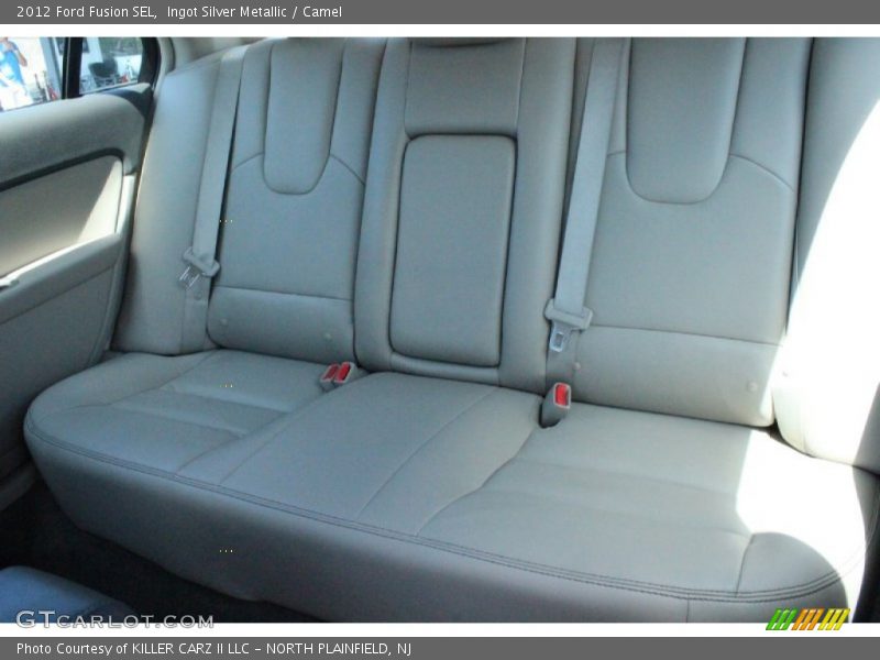 Ingot Silver Metallic / Camel 2012 Ford Fusion SEL