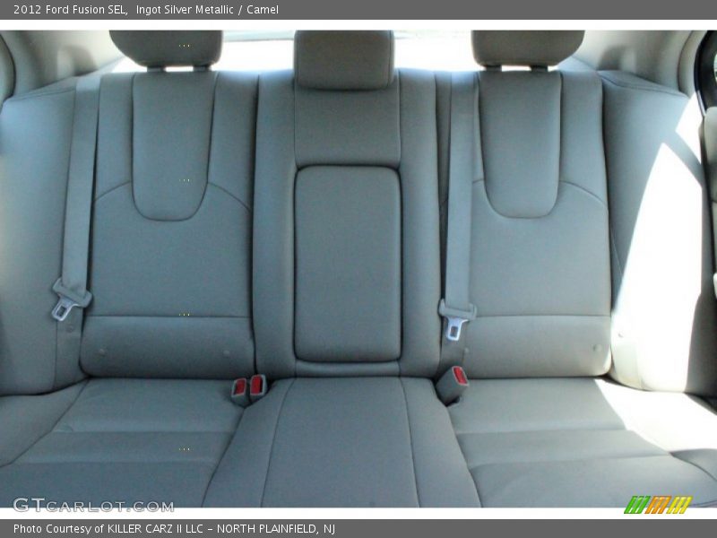 Ingot Silver Metallic / Camel 2012 Ford Fusion SEL