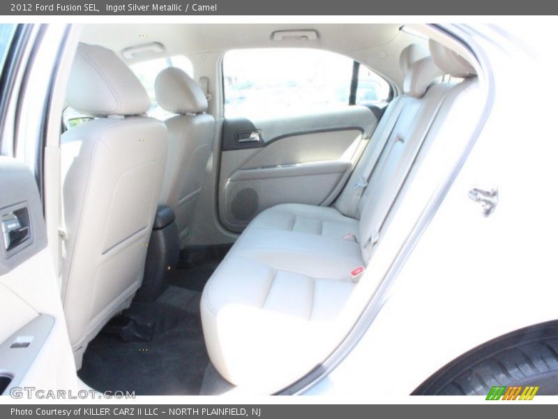 Ingot Silver Metallic / Camel 2012 Ford Fusion SEL