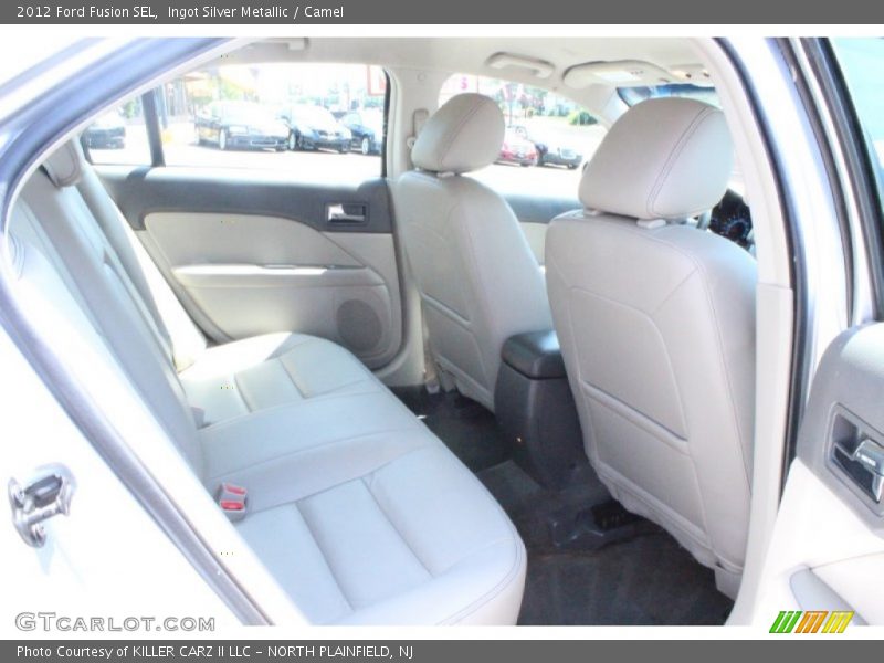 Ingot Silver Metallic / Camel 2012 Ford Fusion SEL