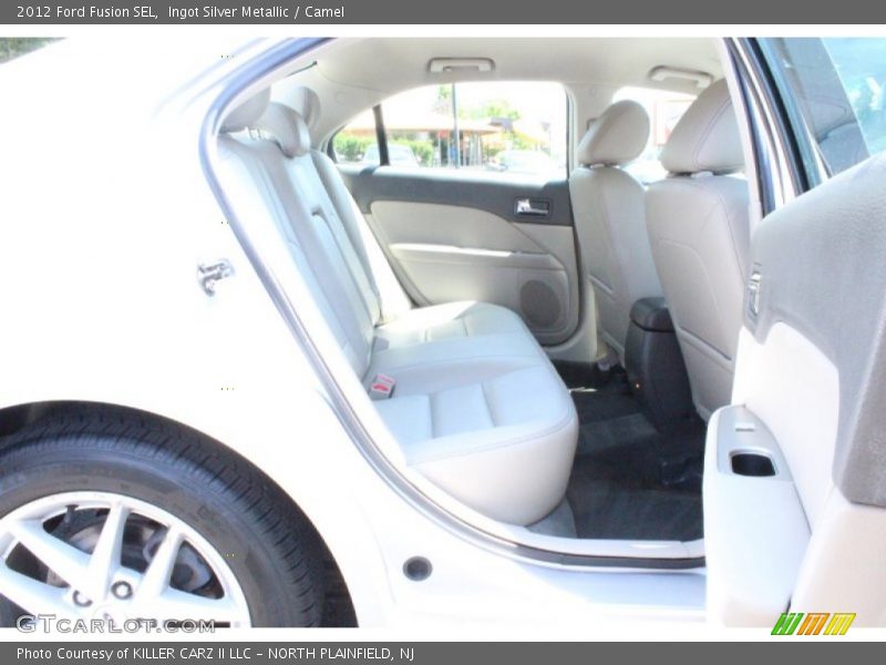 Ingot Silver Metallic / Camel 2012 Ford Fusion SEL