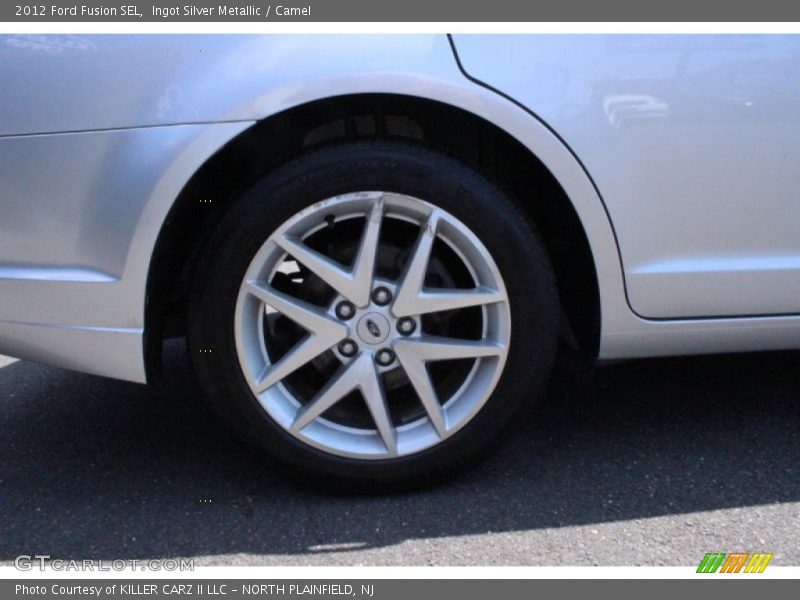 Ingot Silver Metallic / Camel 2012 Ford Fusion SEL
