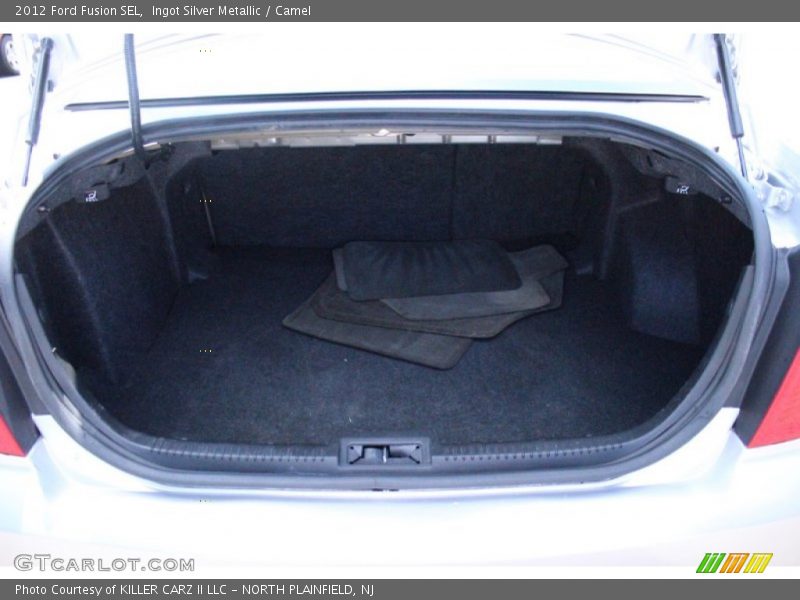Ingot Silver Metallic / Camel 2012 Ford Fusion SEL