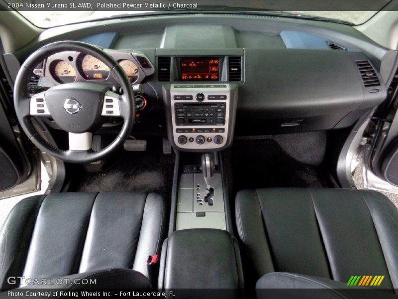 Polished Pewter Metallic / Charcoal 2004 Nissan Murano SL AWD
