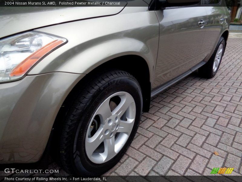 Polished Pewter Metallic / Charcoal 2004 Nissan Murano SL AWD