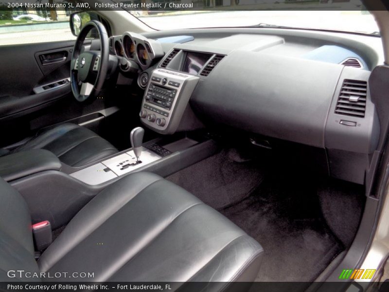 Polished Pewter Metallic / Charcoal 2004 Nissan Murano SL AWD