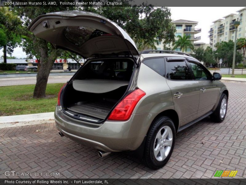 Polished Pewter Metallic / Charcoal 2004 Nissan Murano SL AWD