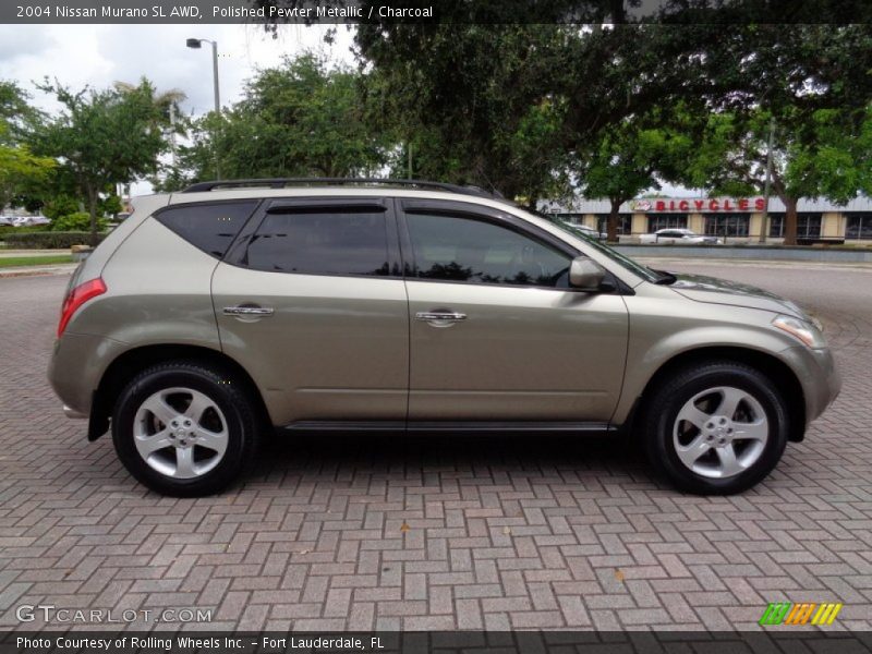 Polished Pewter Metallic / Charcoal 2004 Nissan Murano SL AWD