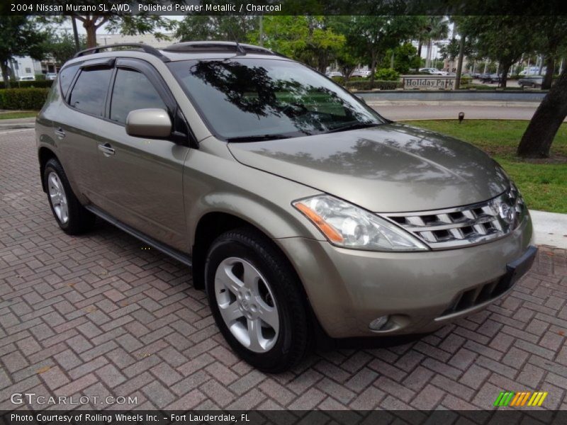 Polished Pewter Metallic / Charcoal 2004 Nissan Murano SL AWD