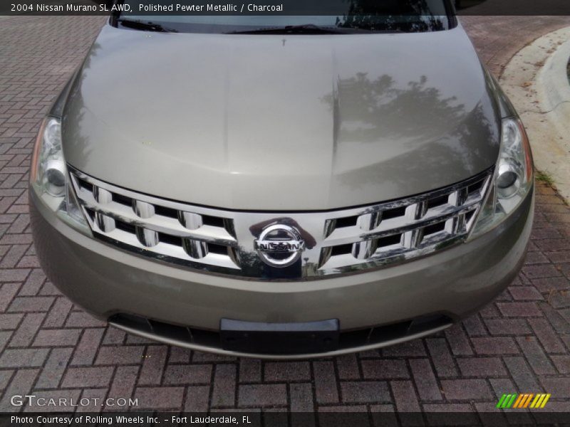 Polished Pewter Metallic / Charcoal 2004 Nissan Murano SL AWD