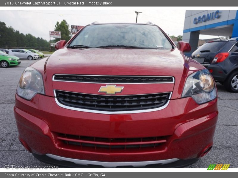 Crystal Red Tintcoat / Black 2015 Chevrolet Captiva Sport LT