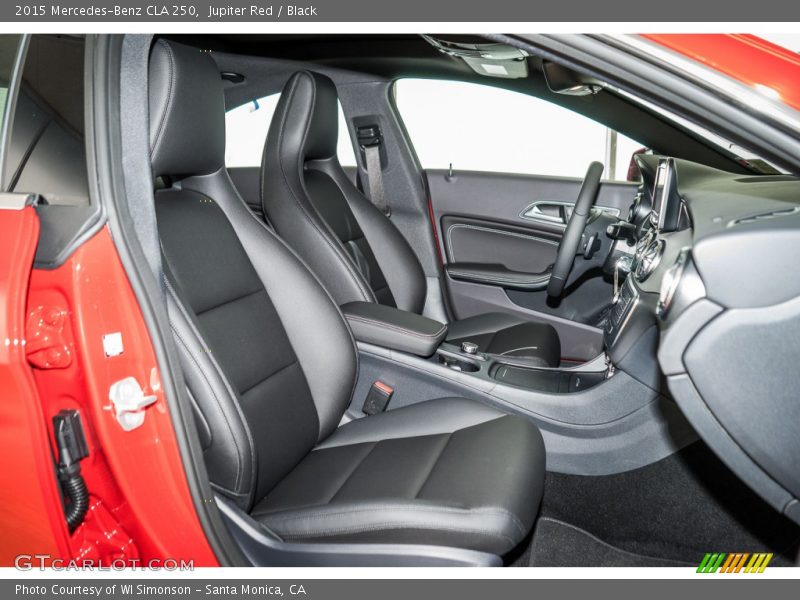 Jupiter Red / Black 2015 Mercedes-Benz CLA 250