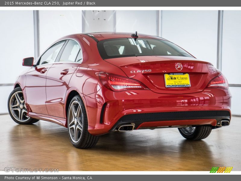 Jupiter Red / Black 2015 Mercedes-Benz CLA 250