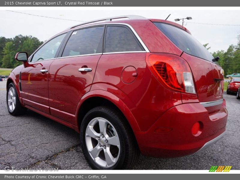 Crystal Red Tintcoat / Black 2015 Chevrolet Captiva Sport LT