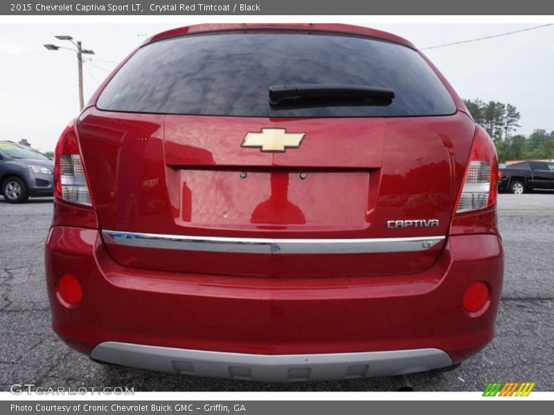 Crystal Red Tintcoat / Black 2015 Chevrolet Captiva Sport LT