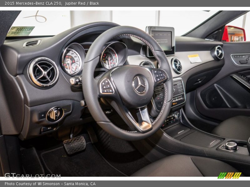 Jupiter Red / Black 2015 Mercedes-Benz CLA 250