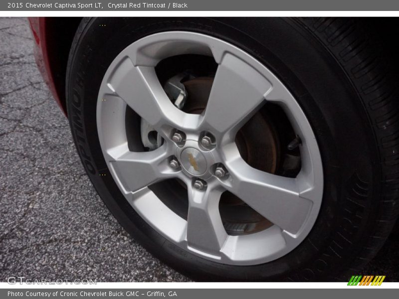 Crystal Red Tintcoat / Black 2015 Chevrolet Captiva Sport LT