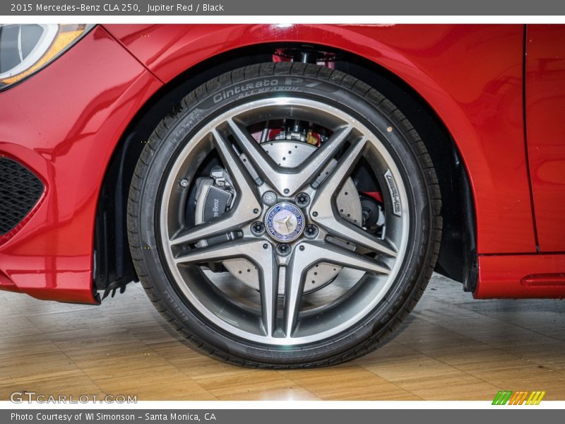 Jupiter Red / Black 2015 Mercedes-Benz CLA 250