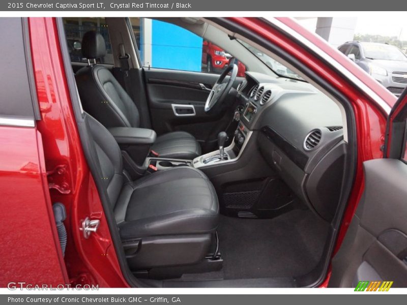 Crystal Red Tintcoat / Black 2015 Chevrolet Captiva Sport LT