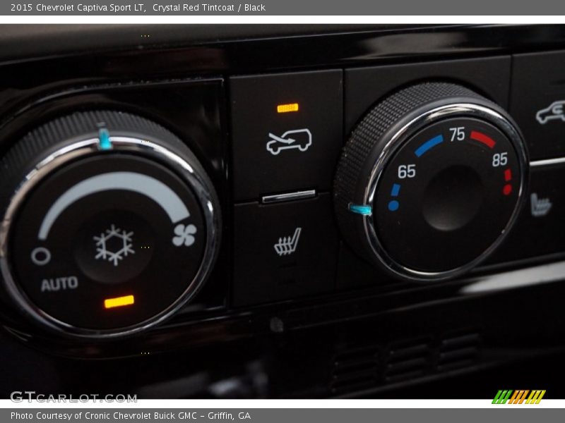 Crystal Red Tintcoat / Black 2015 Chevrolet Captiva Sport LT