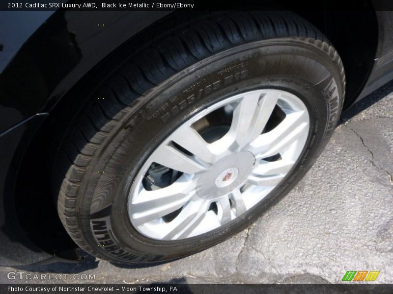 Black Ice Metallic / Ebony/Ebony 2012 Cadillac SRX Luxury AWD